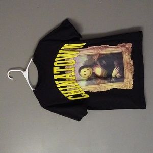 CHINATOWN MARKET  Mens Smiley Mona Lisa Men's T Shirt Size Medium